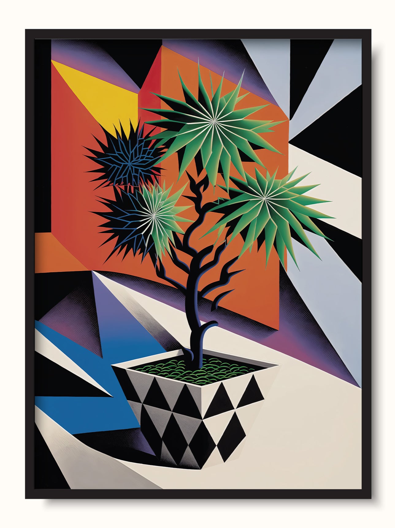 #black, unframed, siyah, çerçevesiz