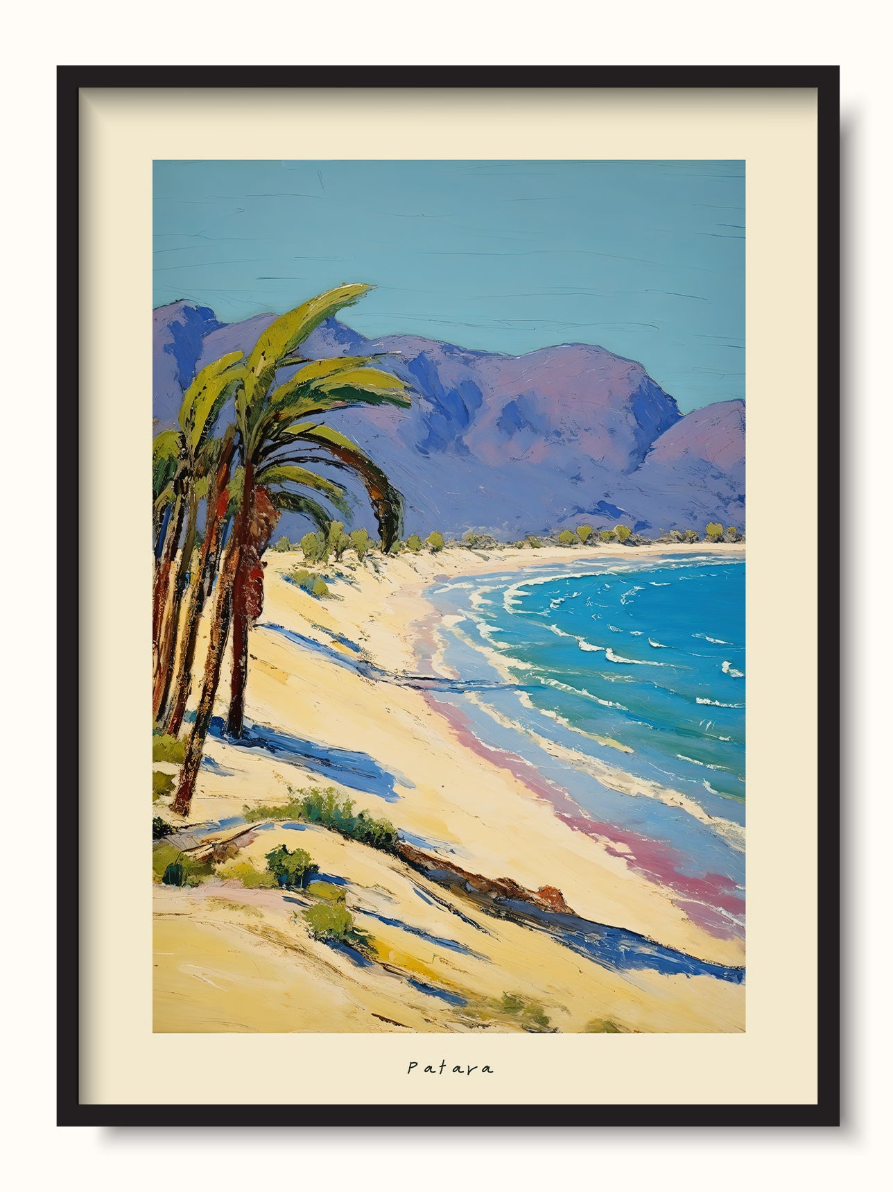 #black, unframed, siyah, çerçevesiz