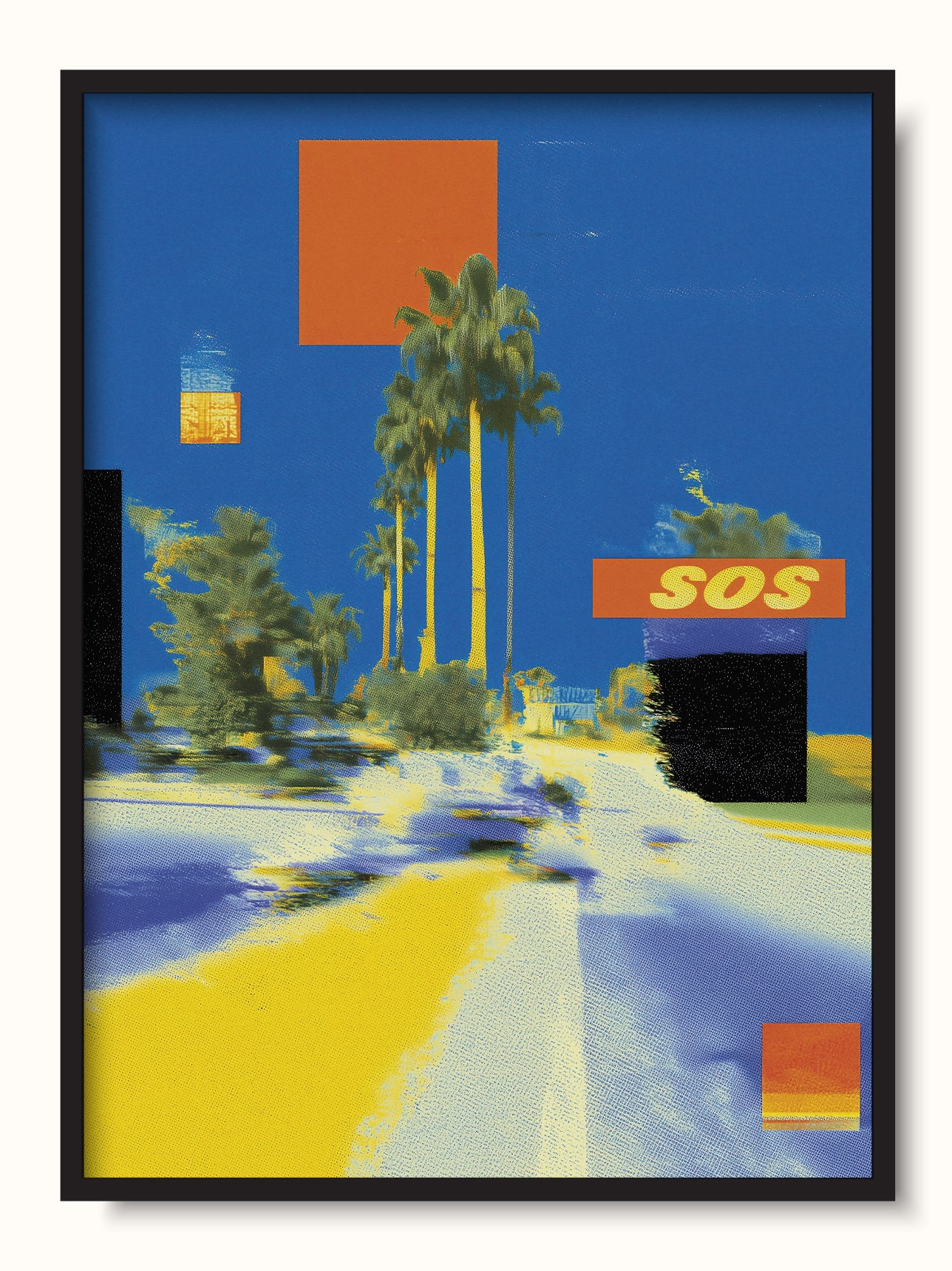 #black, unframed, siyah, çerçevesiz